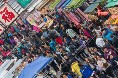 View of Street markets, Fa Yuen Street, Mong Kok, No.1