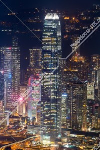 Night view of International Finance Centre 2