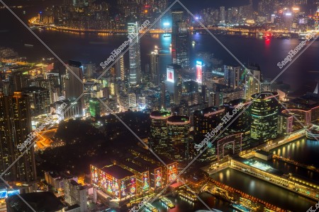Night view of Tsim Sha Tsui