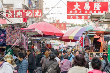 View of Reclamation Street Day Market, Yau Ma Tei, No.7