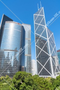 Three Garden Road and Bank of China Tower