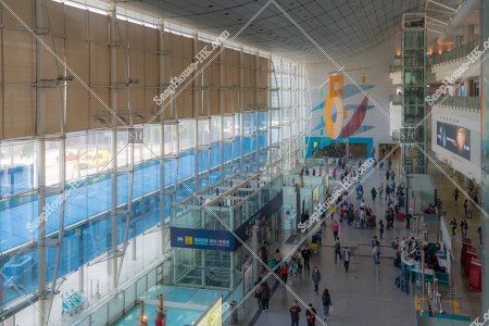 View of Hong Kong station, Airport Express, No.1