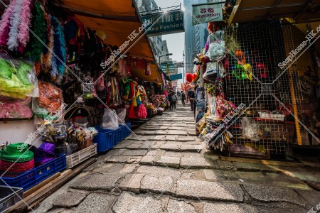 View of Pottinger Street, Central, No.3