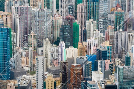 View of high-rise building, Sheung Wan, No.6