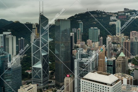 View of Financial related high-rise building, Central, No.4