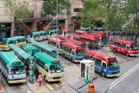 View of Mini bus Terminal, Fanling, No.1