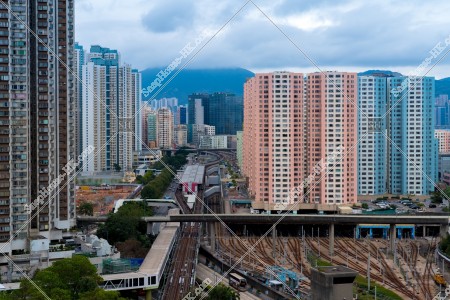 View of Kowloon Bay Station