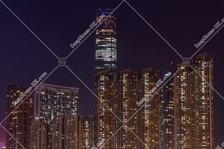 Night View of West Kowloon, No.1