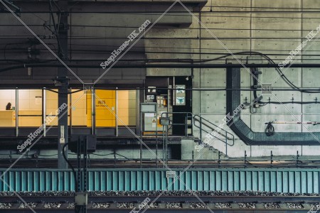 View of MTR Nam Cheong Station