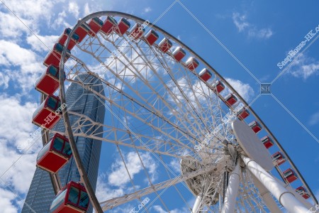 ifc2 and Hong Kong Observation Wheel, Central, No.1