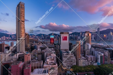 Evening scene of Tsim Sha Tsui and Hong Kong Island No.3