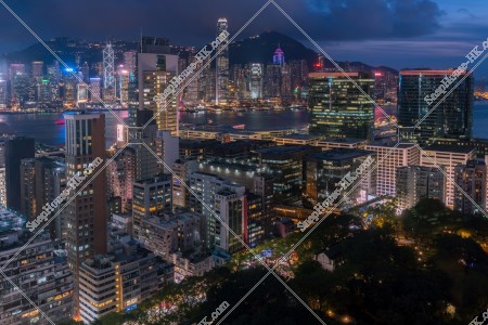 Night View of Tsim Sha Tsui and Hong Kong Island No.3