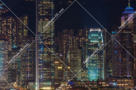 Night view of Central from Tsim Sha Tsui, No.4