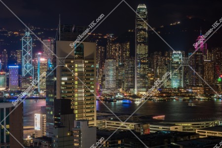 Night View of Tsim Sha Tsui and Hong Kong Island No.5