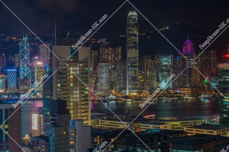 Night View of Tsim Sha Tsui and Hong Kong Island No.6