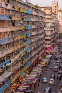 Street view of Sham Shui Po and Outdoor Market, No.2