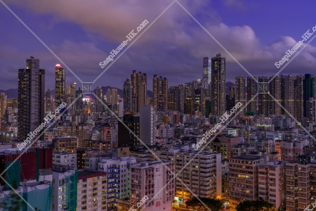 Night view of Sham Shui Po, No.6