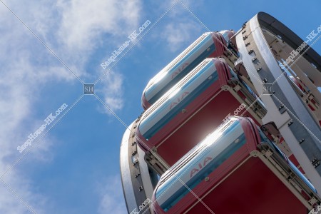 Gondolas of Hong Kong Observation Wheel, No.2