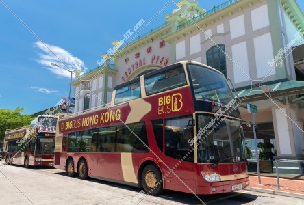 Sightseeing bus "BIG BUS" at Central