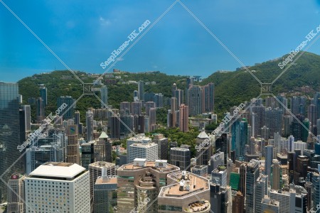 View of skyscrapers, Central, No.1