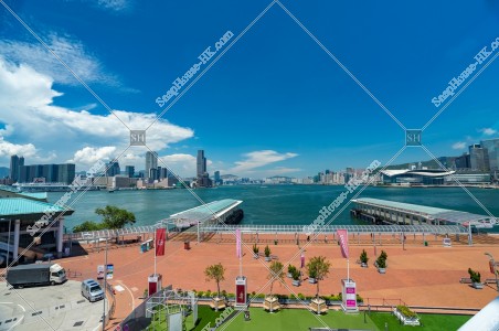 View of Central Ferry Piers, No.3