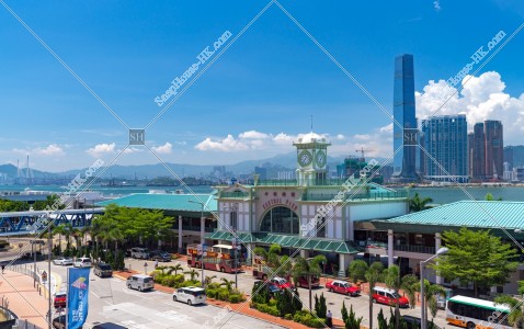 View of Central Ferry Piers, No.4