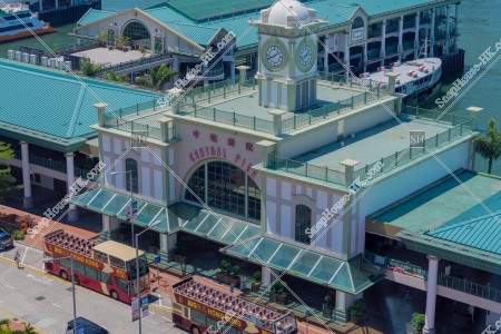View of Central Ferry Piers, No.7