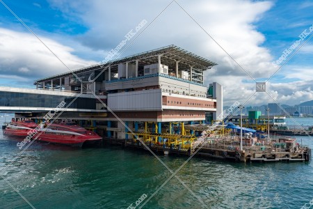 View of Hong Kong - Macau Ferry Terminal, Sheung Wan