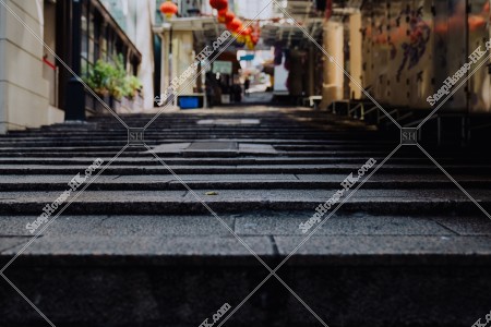 View of Pottinger Street, Central, No.2