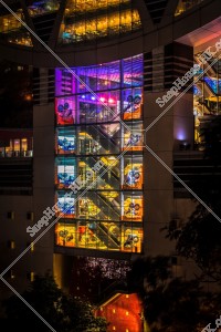 Night View of The Peak Tower, No.1