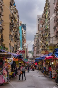 View of Fa Yuen Street Street at Mong Kok, No.8