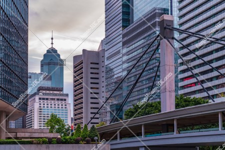 Sunset view of Central, No.1