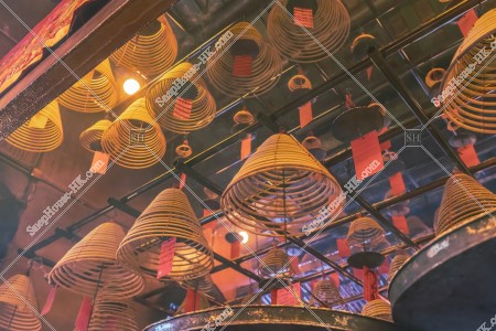 Interior of Man Mo Temple, Sheung Wan, No.5