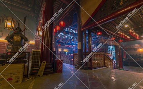 Interior of Man Mo Temple, Sheung Wan, No.8
