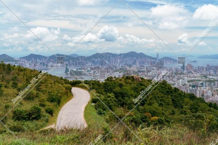 View of Hong Kong from Kowloon Peak, No.9