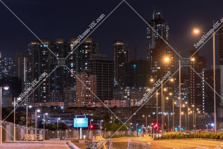 Night view of To Kwa Wan, No.1