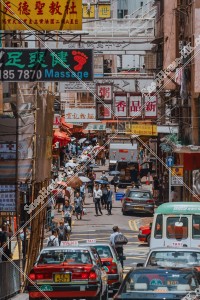 View of Nostalgic Street, Wan Chai