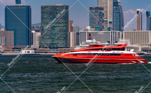 TurboJET that passes through Victoria Harbour