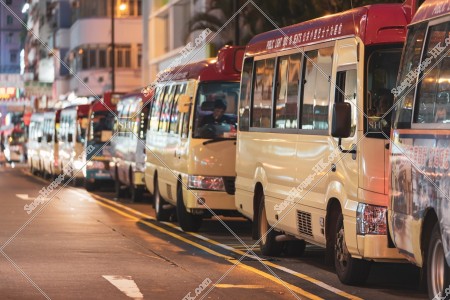 Minibus at Mong Kok