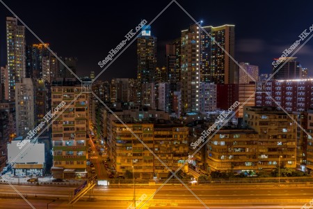 Night view of Ho Man Tin, No.1