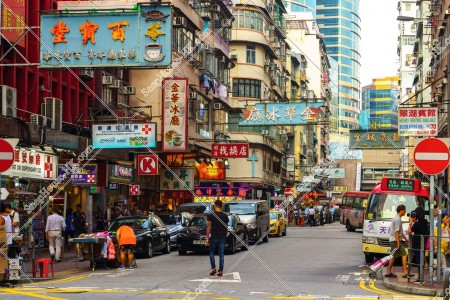 Townscape of Mong Kok, No.5