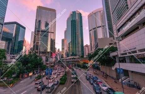 Cityscape of Central to Admiralty, No.5