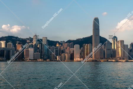 Morning view of the high-rise buildings at Central, No.2