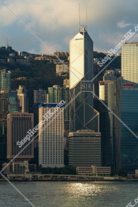 Morning view of the high-rise buildings at Central, No.9
