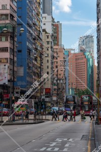Street view of Nathan Road, Yau Ma Tei, No.2