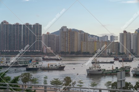 View of Tsing Yi Island