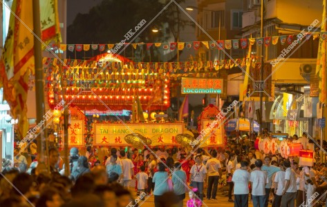 Tai Hang Fire Dragon Dance of Mid-Autumn Festival, No.23