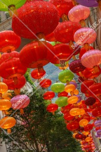 Lanterns in Lee Tung Avenue, Wan Chai, No.4