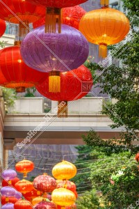 Lanterns in Lee Tung Avenue, Wan Chai, No.6