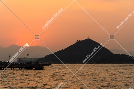 Sunset view of Kennedy Town, No.4